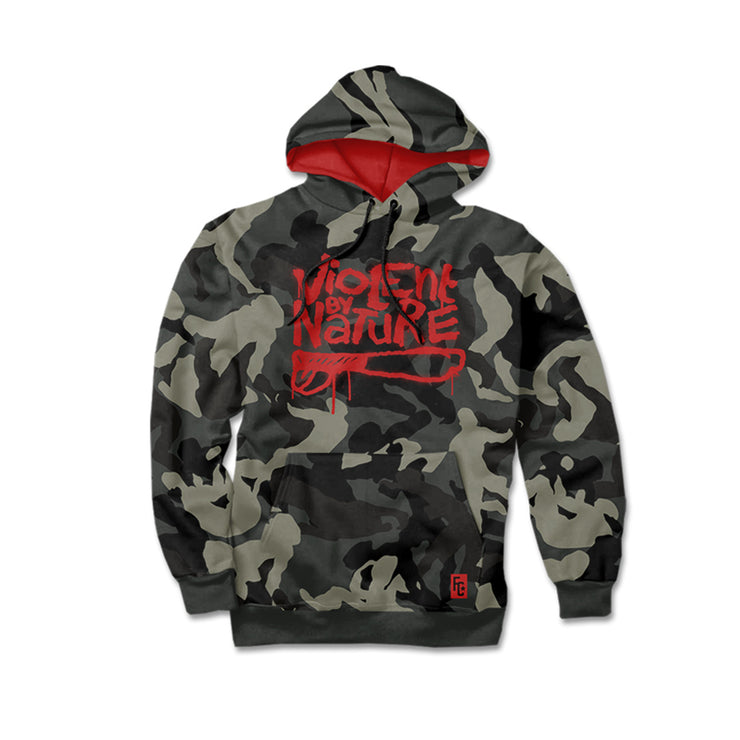Violent By Nature CAMO Hoodie
